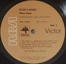 Load image into Gallery viewer, Renee Geyer - Blues License
