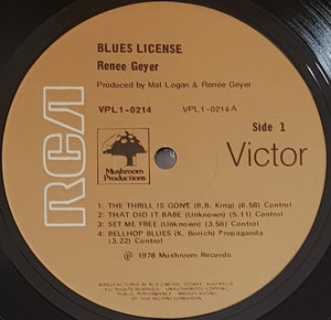 Renee Geyer - Blues License