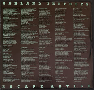 Garland Jeffreys - Escape Artist