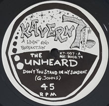 Load image into Gallery viewer, Unheard - Don't You Stand In My Sunshine