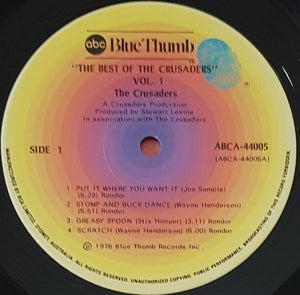 Crusaders - The Best Of The Crusaders Volume One