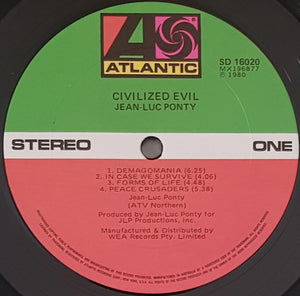 Jean-Luc Ponty - Civilized Evil