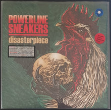 Load image into Gallery viewer, Powerline Sneakers - Disasterpiece - Splatter Blue/Black/White Vinyl