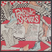Load image into Gallery viewer, Powerline Sneakers - Disasterpiece - Splatter Blue/Black/White Vinyl