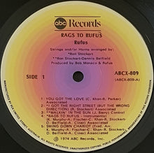 Load image into Gallery viewer, Rufus Featuring Chaka Khan - Rags To Rufus