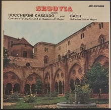 Load image into Gallery viewer, Andres Segovia - Plays Boccherini - Cassado and Bach