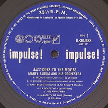 Load image into Gallery viewer, Manny Albam And His Orchestra - Jazz Goes To The Movies