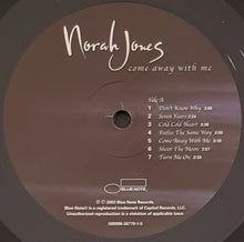 Load image into Gallery viewer, Jones, Norah - Come Away With Me - 200 gram Vinyl