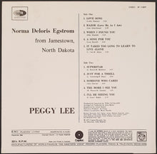 Load image into Gallery viewer, Lee, Peggy - Norma Deloris Egstrom From Jamestown North Dakota