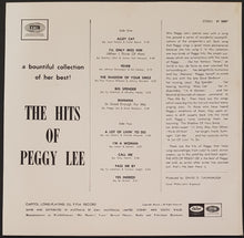 Load image into Gallery viewer, Lee, Peggy - The Hits Of Peggy Lee