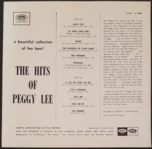 Lee, Peggy - The Hits Of Peggy Lee