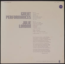 Load image into Gallery viewer, Julie London - Great Performances