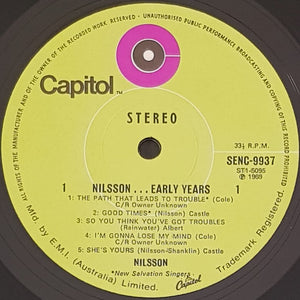 Nilsson - Early Years