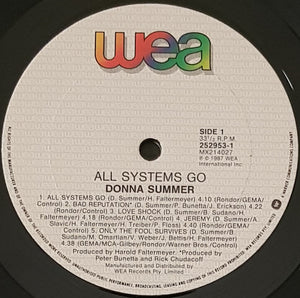 Donna Summer - All Systems Go