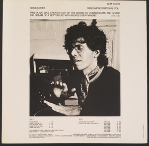 Chick Corea - Piano Improvisations Vol.1