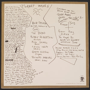Bob Dylan - Planet Waves
