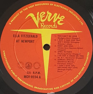 Fitzgerald, Ella - & Billie Holiday - At Newport