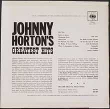 Load image into Gallery viewer, Horton, Johnny - Johnny Horton&#39;s Greatest Hits