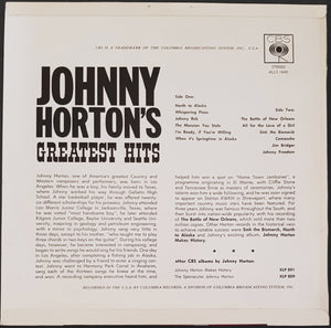 Horton, Johnny - Johnny Horton's Greatest Hits