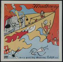 Load image into Gallery viewer, Mudhoney - Every Good Boy Deserves Fudge - Black Print Cloth