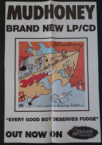 Mudhoney - Every Good Boy Deserves Fudge - Green Print Cloth