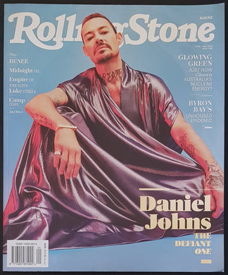 Silverchair (Daniel Johns)- Rolling Stone April - May 2022