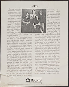 Poco - ABC Promotional Record For Radio Station Use Only