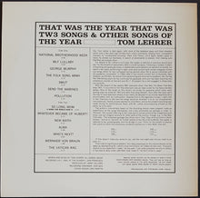 Load image into Gallery viewer, Lehrer, Tom - That Was The Year That Was