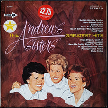 Load image into Gallery viewer, Andrews Sisters - The Andrews Sisters&#39; Greatest Hits