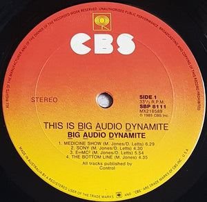 Big Audio Dynamite- The Is Big Audio Dynamite