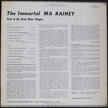 Load image into Gallery viewer, Ma Rainey - The Immortal Ma Rainey