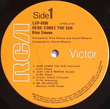 Load image into Gallery viewer, Nina Simone - Here Comes The Sun