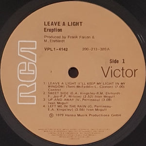 Eruption - Leave A Light