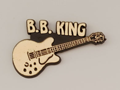 King, B.B. - Pin Back Badge