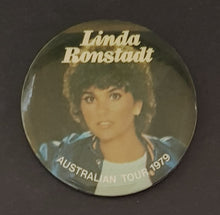 Load image into Gallery viewer, Linda Ronstadt - Australian Tour 1979 - Button