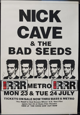 Nick Cave & The Bad Seeds - Metro Mon 23 & Tue 24 July 1990
