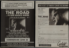 Load image into Gallery viewer, Nick Cave &amp; The Bad Seeds - The Road...To God Knows Where