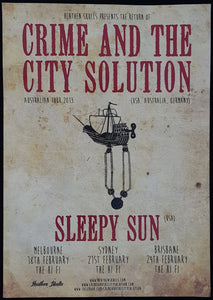 Crime + The City Solution - Australian Tour 2013