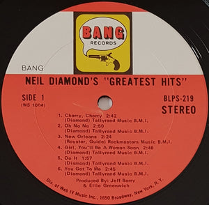 Diamond, Neil- Neil Diamond's Greatest Hits