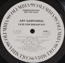 Load image into Gallery viewer, Garfunkel, Art- Fate For Breakfast