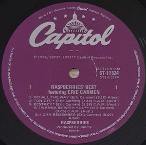 Raspberries - Raspberries' Best - Featuring Eric Carmen