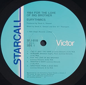Eurythmics - 1984 (For The Love Of Big Brother)