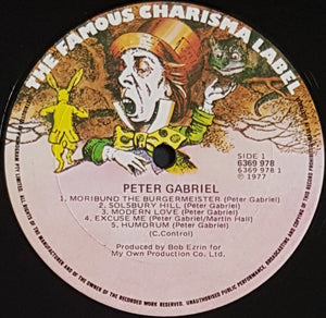 Gabriel, Peter - Peter Gabriel