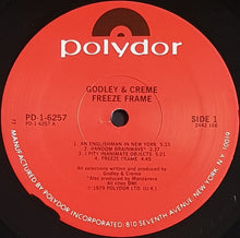 Load image into Gallery viewer, Godley &amp; Creme - Freeze Frame