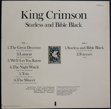 Load image into Gallery viewer, King Crimson - Starless And Bible Black