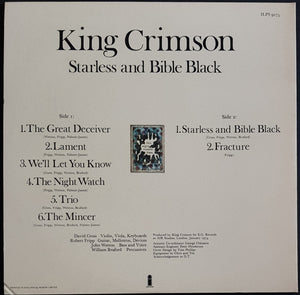 King Crimson - Starless And Bible Black