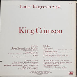 King Crimson - Larks' Tongues In Aspic