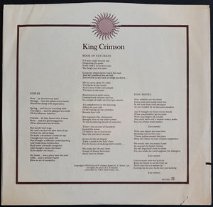 King Crimson - Larks' Tongues In Aspic
