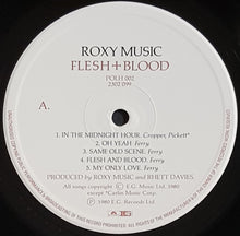 Load image into Gallery viewer, Roxy Music - Flesh + Blood