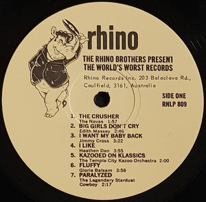 V/A - Rhino Brothers Present The World's Worst Records!